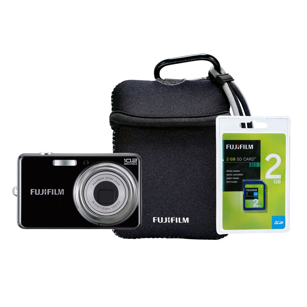 Fujifilm FinePix 10.2 Megapixel 3X Optical Zoom Camera Bundle