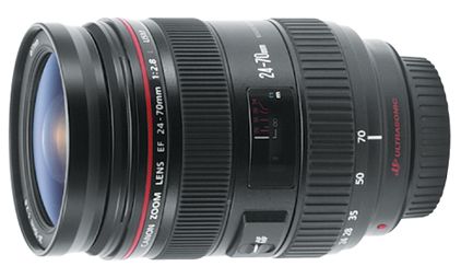 Canon Lens (EF 24-70 mm. f/2.8L USM) Standard Zoom Lens) for Canon SLR cameras