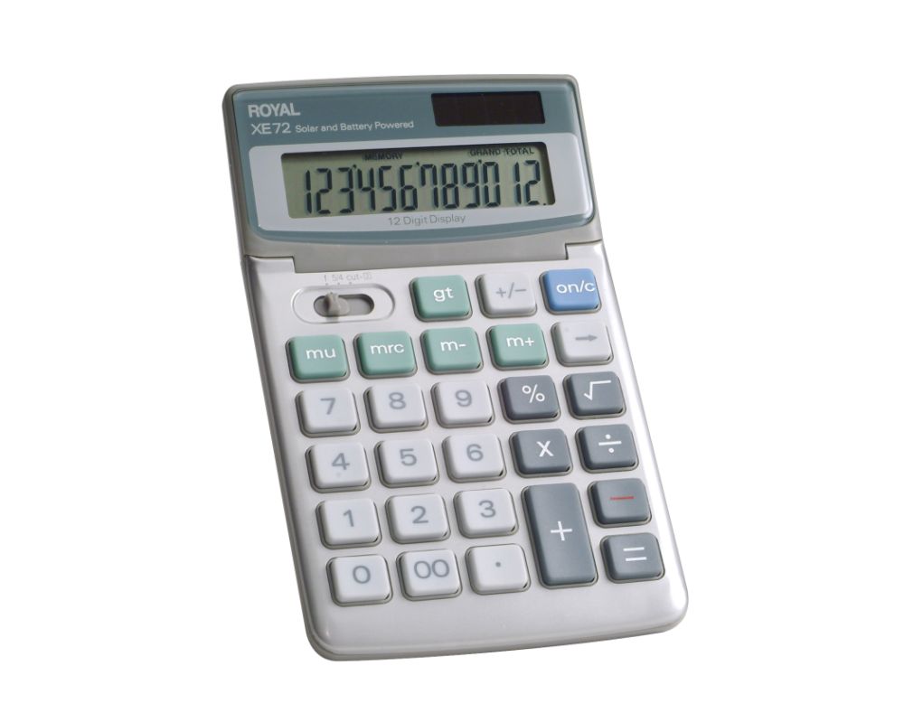 Royal 12-Digit Tiltable Display Calculator at Kmart.com
