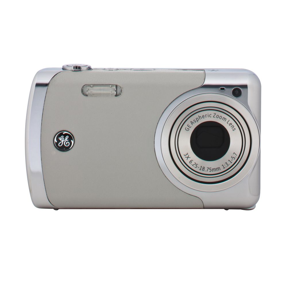 GE CREATE by Jason Wu 12.0 Megapixel 3X Optical Zoom Digital Camera - Gray Leather