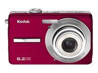 Kodak Easyshare M863/1266527 8.2 Megapixel Digital Camera 5X Digital Zoom 2-7/10" LCD - Red