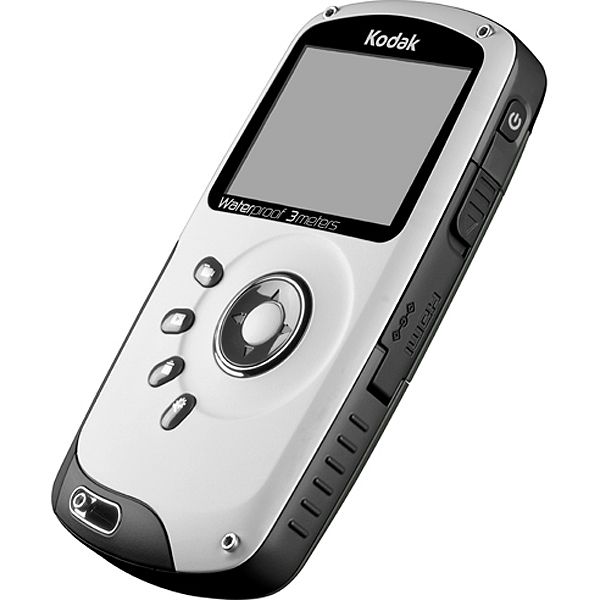 Kodak Playsport with the waterproof digital video camera capable of shooting up to 10 feet under water