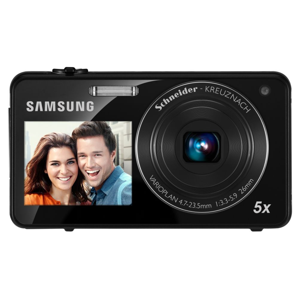 Samsung Dualview Cameras on Samsung Dualview St700 16 1 Megapixel Digital Camera  Black