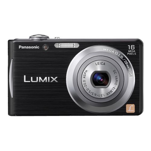 Panasonic Lumix DMCFH5K 16.1 Megapixel Digital Camera Black