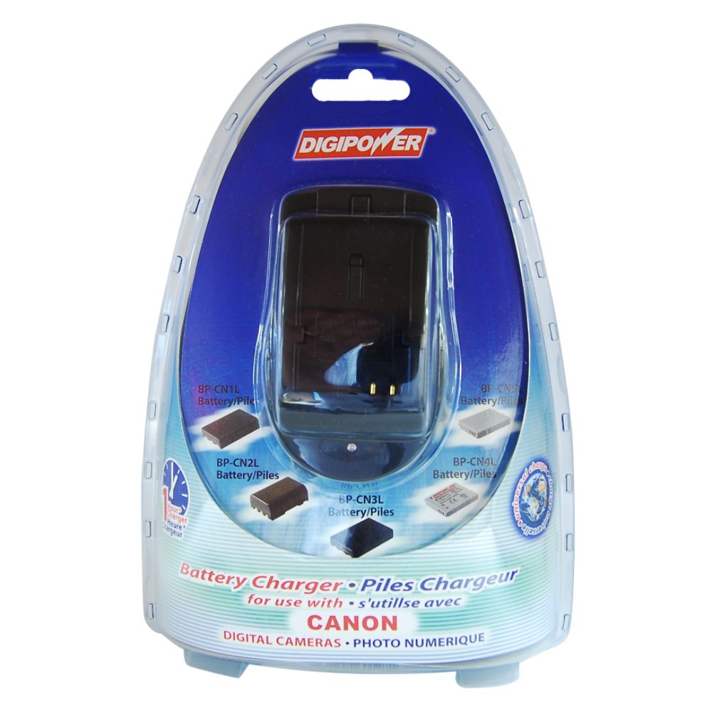 Digipower World Travel Charger for Canon Digital Camera Batteries