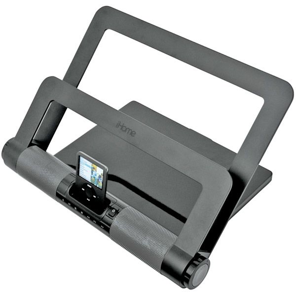 iHOME iStand Notebook Media Center with Built-in Speakers