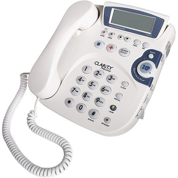 Amplified Corded Telephone With Caller Id And Call Waiting C-2210