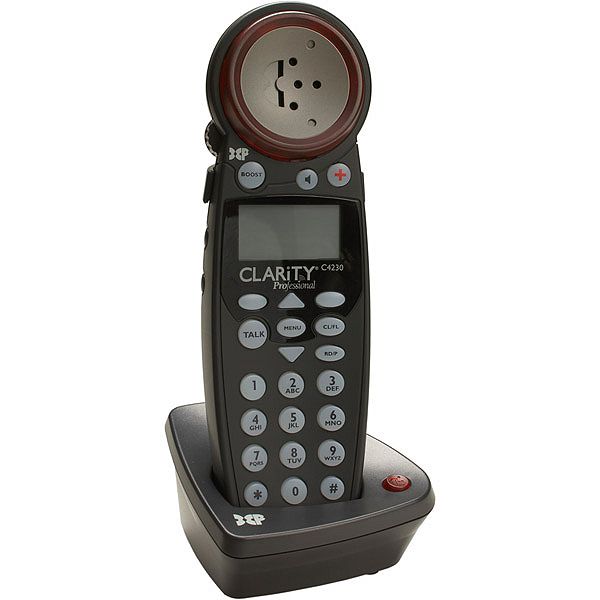 Amplified Cordless Telephone With Caller Id And Base Keypad And Extra C4230-2