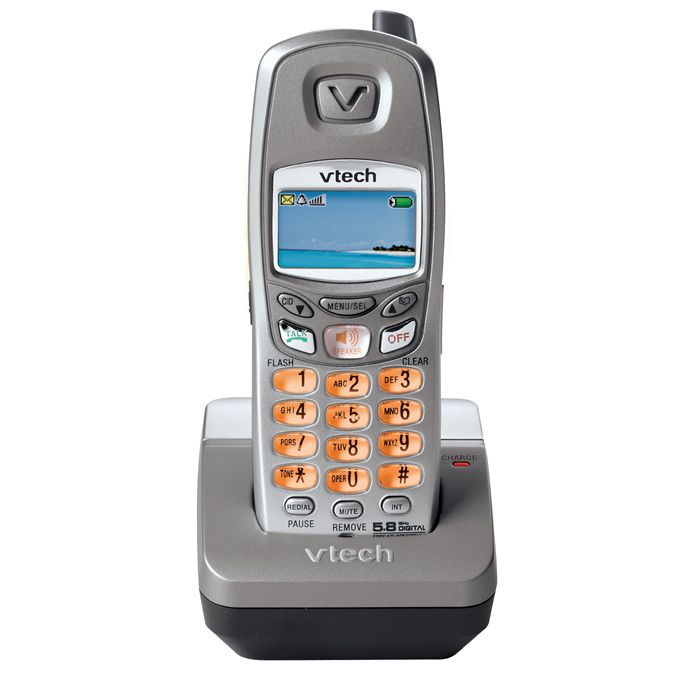 Vtech 5.8 DSS Accessory Handset in Silver/Titanium