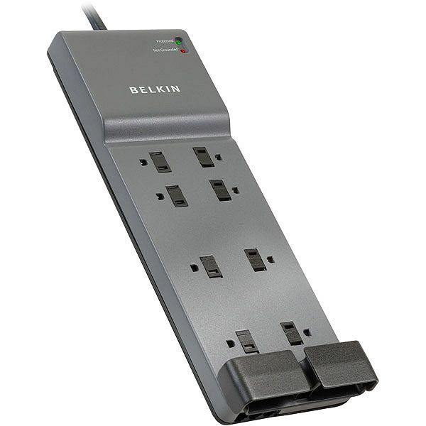 Belkin 8-Outlet Surge Protector With Phone/Modem Protection