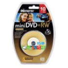 4x Rewritable Mini DVD+RW Spindle Blister Pack - 10 Disc Spindle