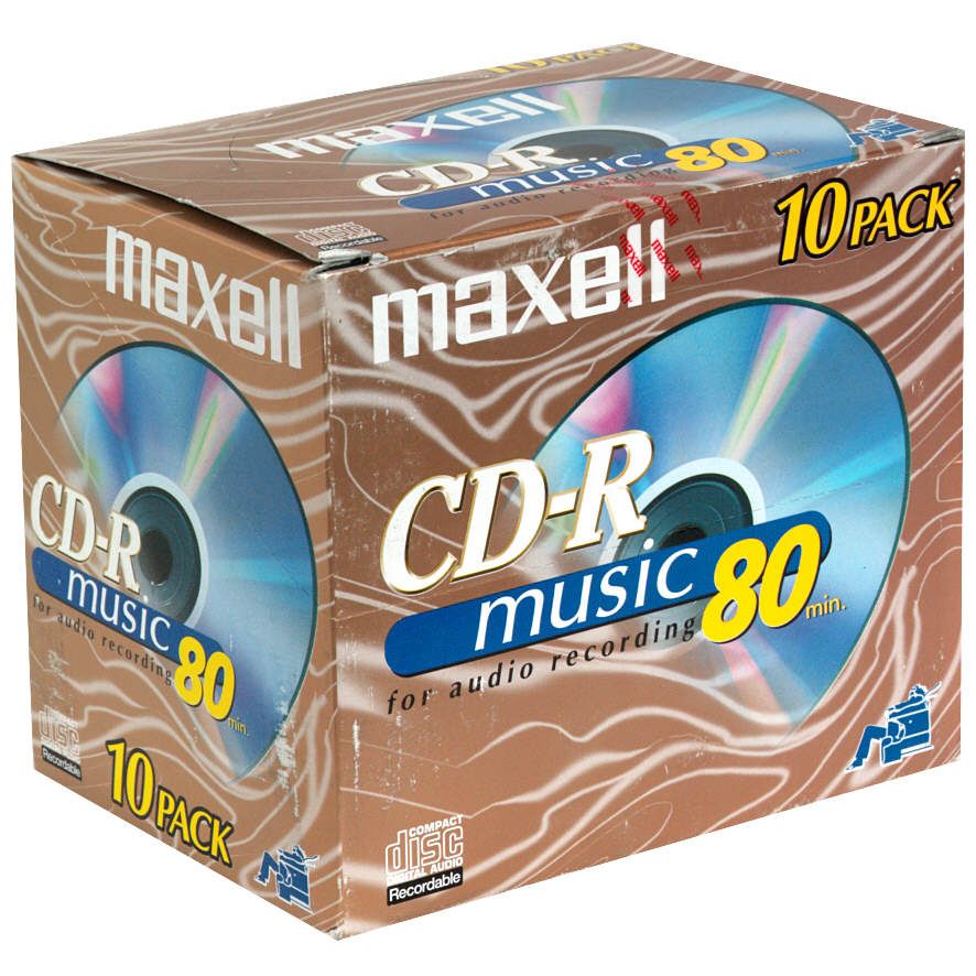 Maxell CD-R Music for Audio Recording, 80