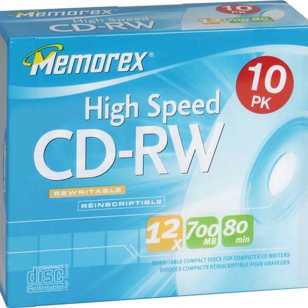 Memorex&trade; 12x High-Speed Rewritable