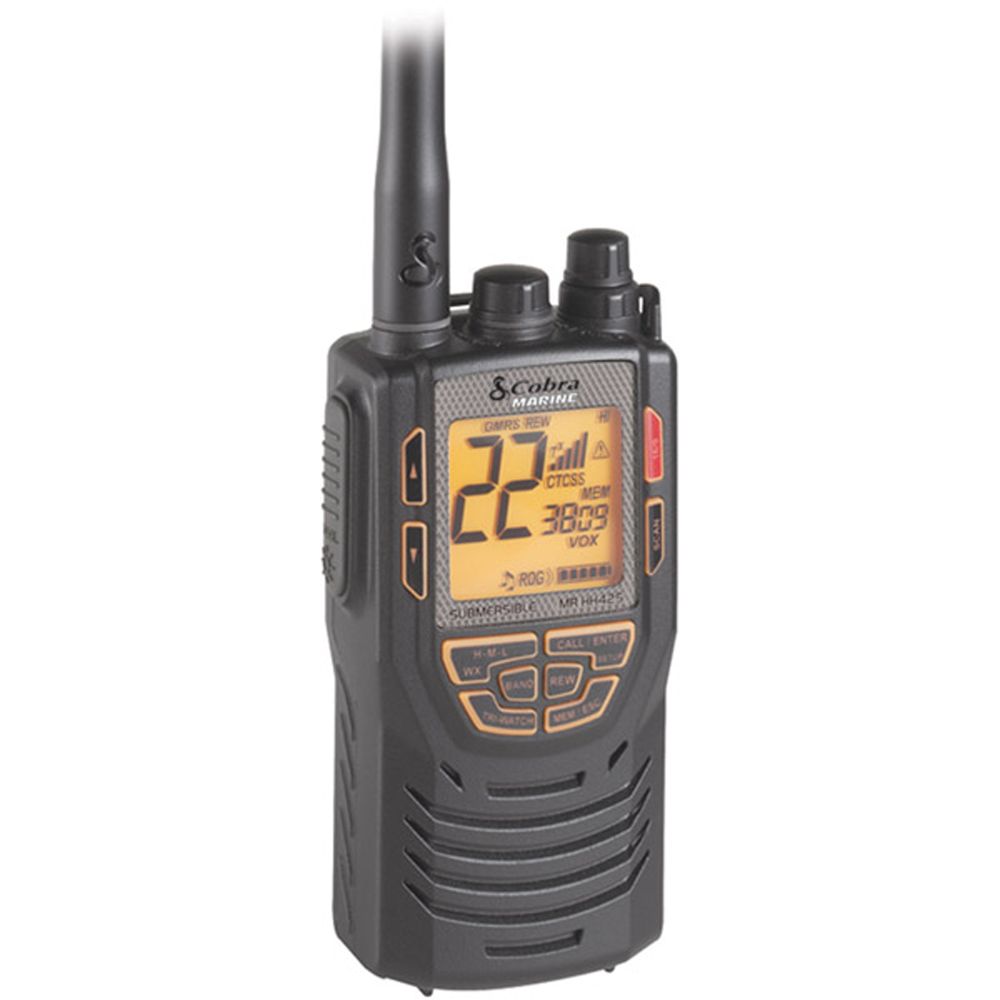 Cobra Marine Hand-Held Dual Band Transceiver