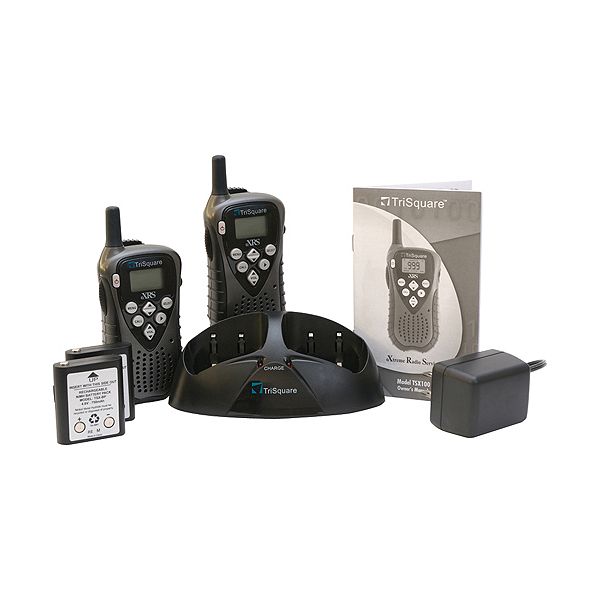 Communication Radios Trisquare Exrs" Basic Digital 2-way Radio Pack With Accessories TQUTSX1002VP