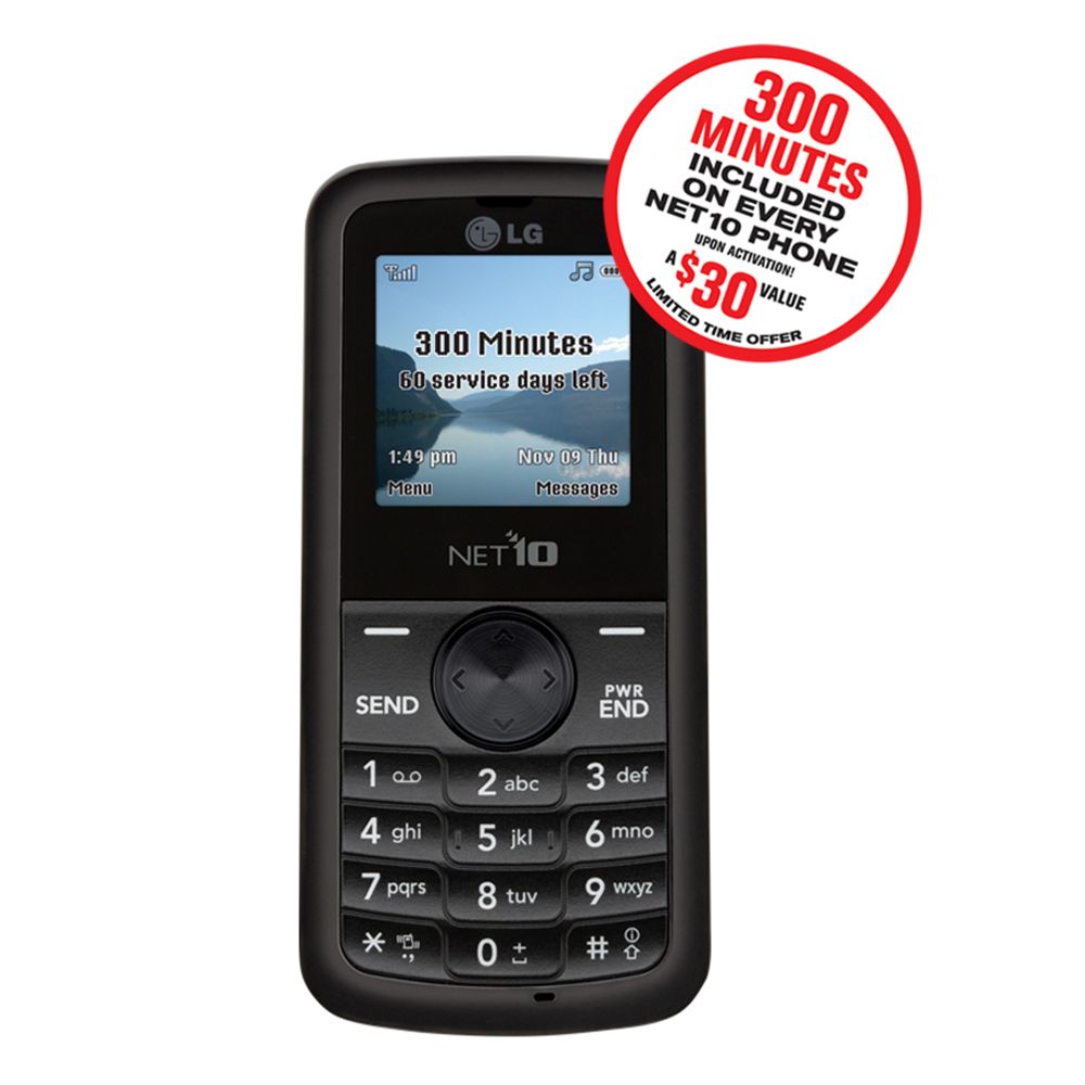Net10 Prepaid Cellular Phone, LG 300G