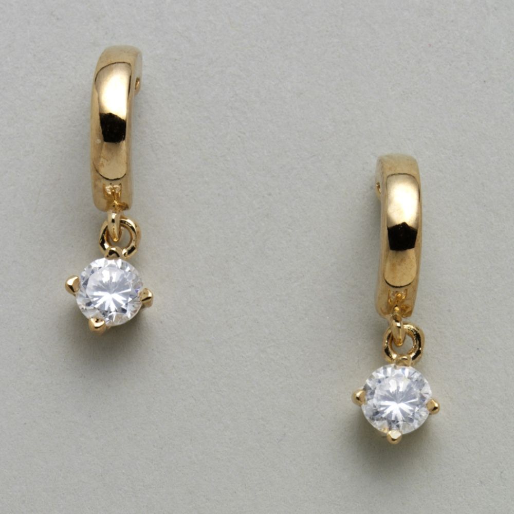 Cubic Zirconium Drop Style Post Earrings at Sears.com