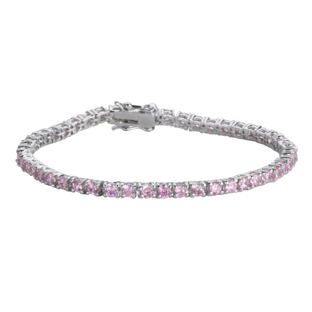 Cubic Zirconia Basic Line Bracelet