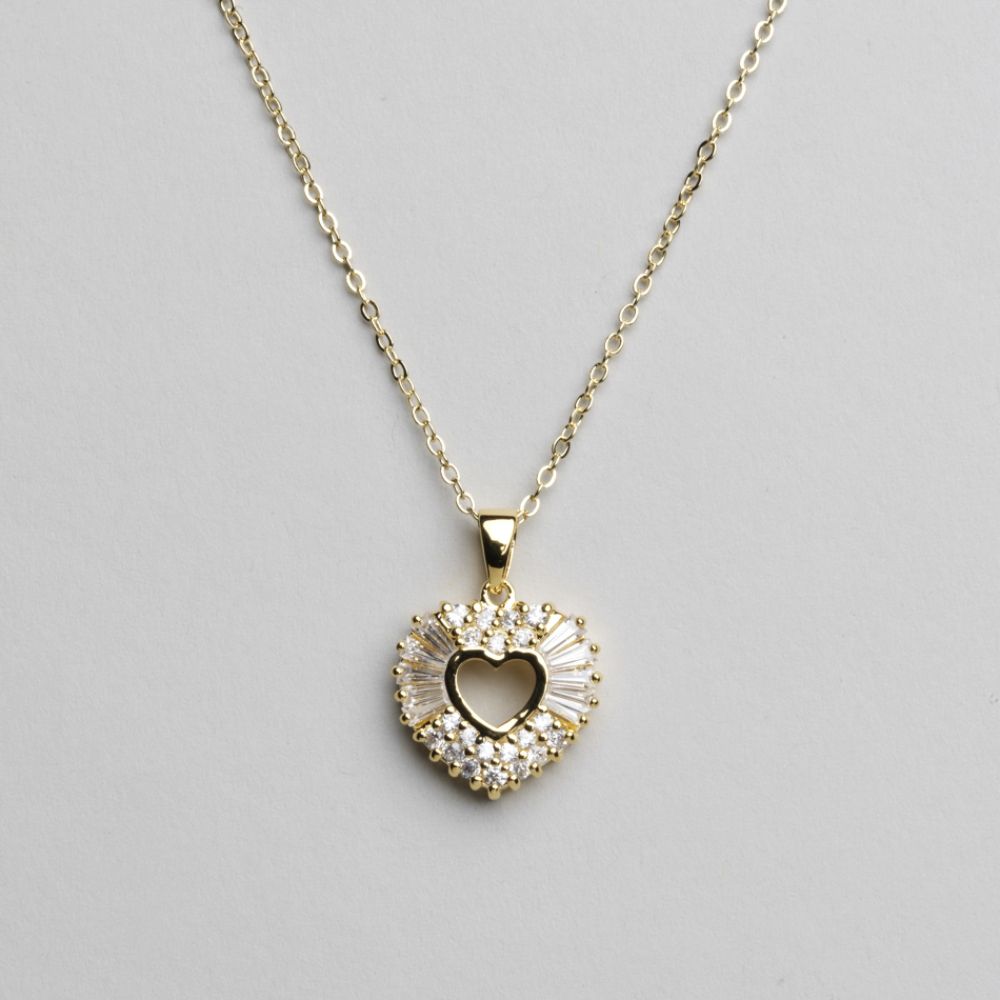 Women's Cubic Zirconium Heart-Shaped Pendant at Sears.com