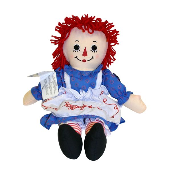 16in Raggedy Ann With Board Book 71659-ann