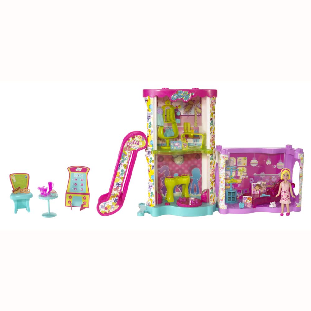 Polly Pocket Designables Courtyard Bedroom Playset