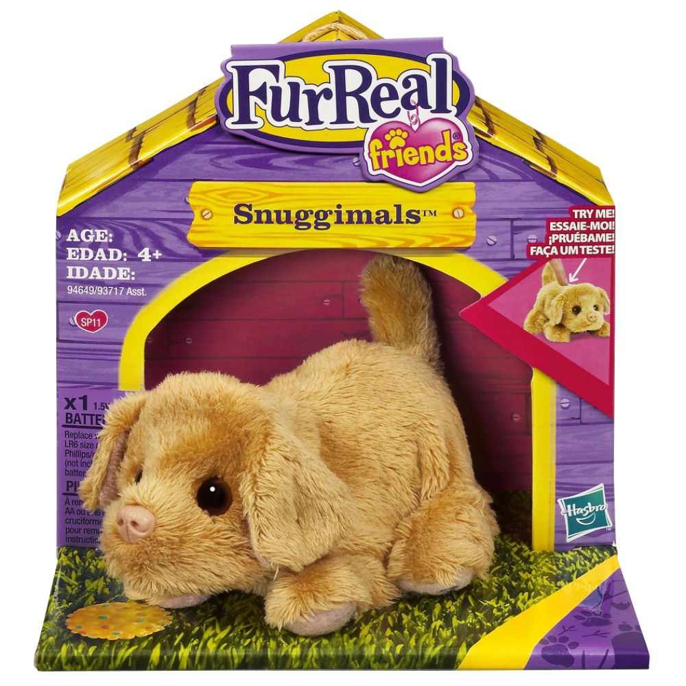 HASBRO FURREAL FRIENDS SNUGGIMALS Puppy Rust