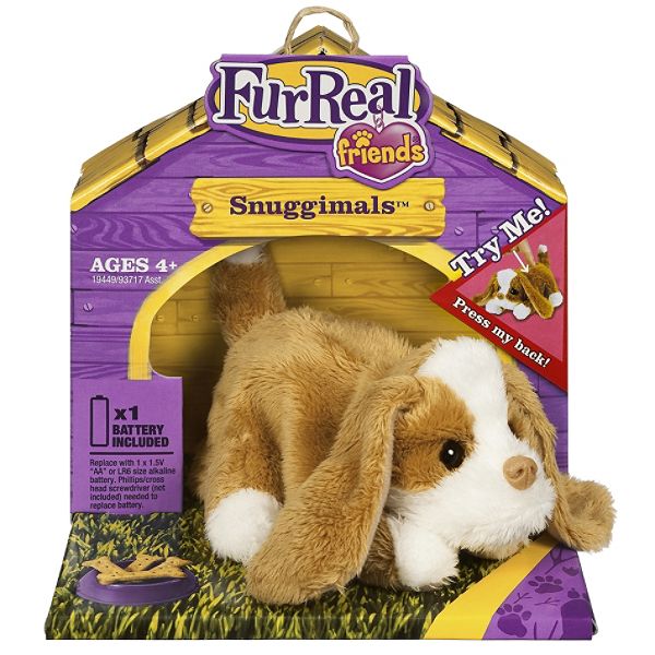 Fur Real Snuggimals Long Eared Bassett Hound Best Price