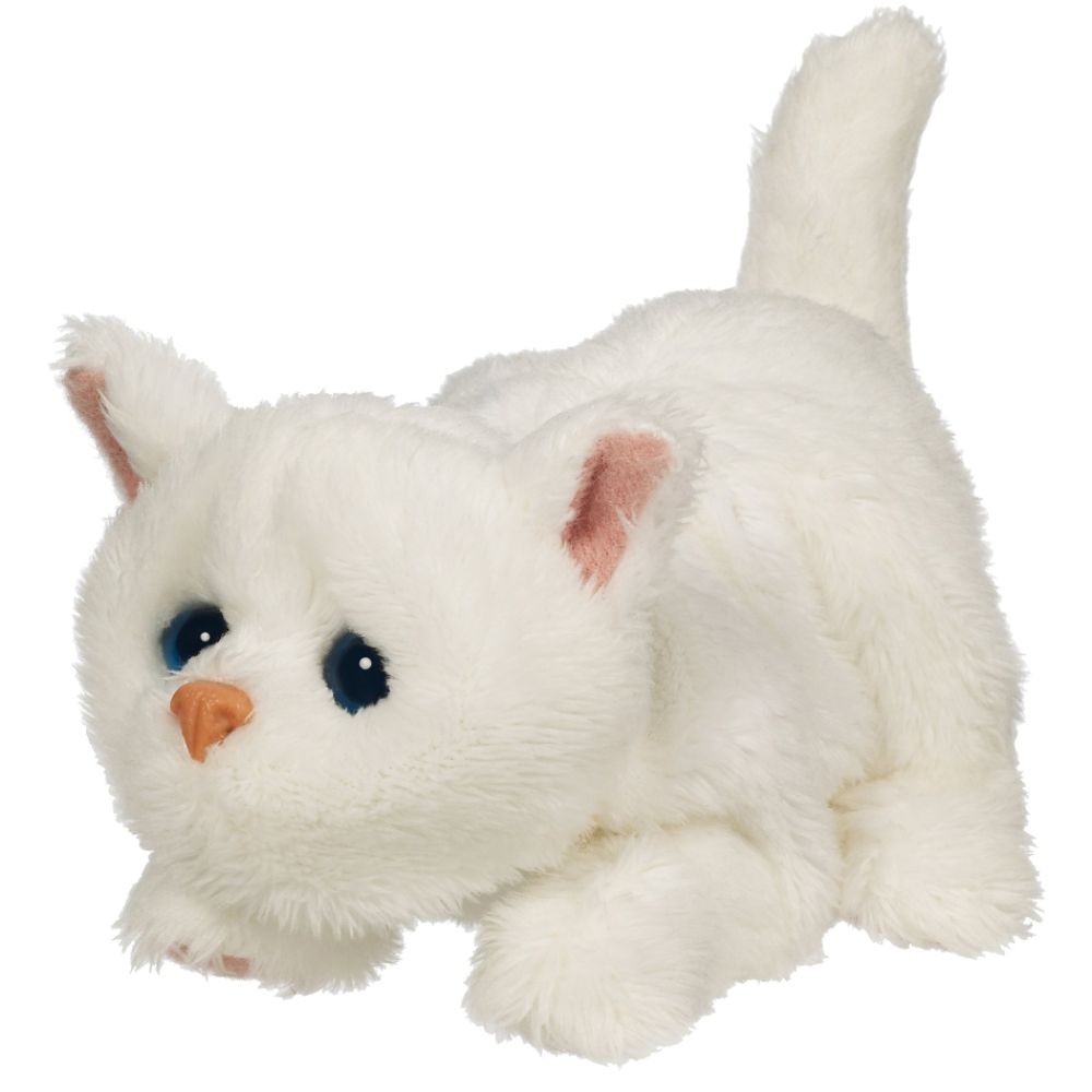 Fur Real Snuggimal Kitten - White Sphinx