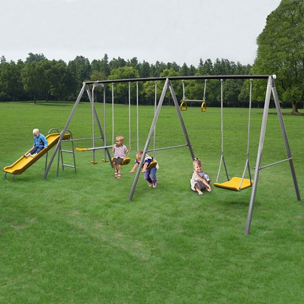 Playzone 6 Leg 7 Play Swing Set 
