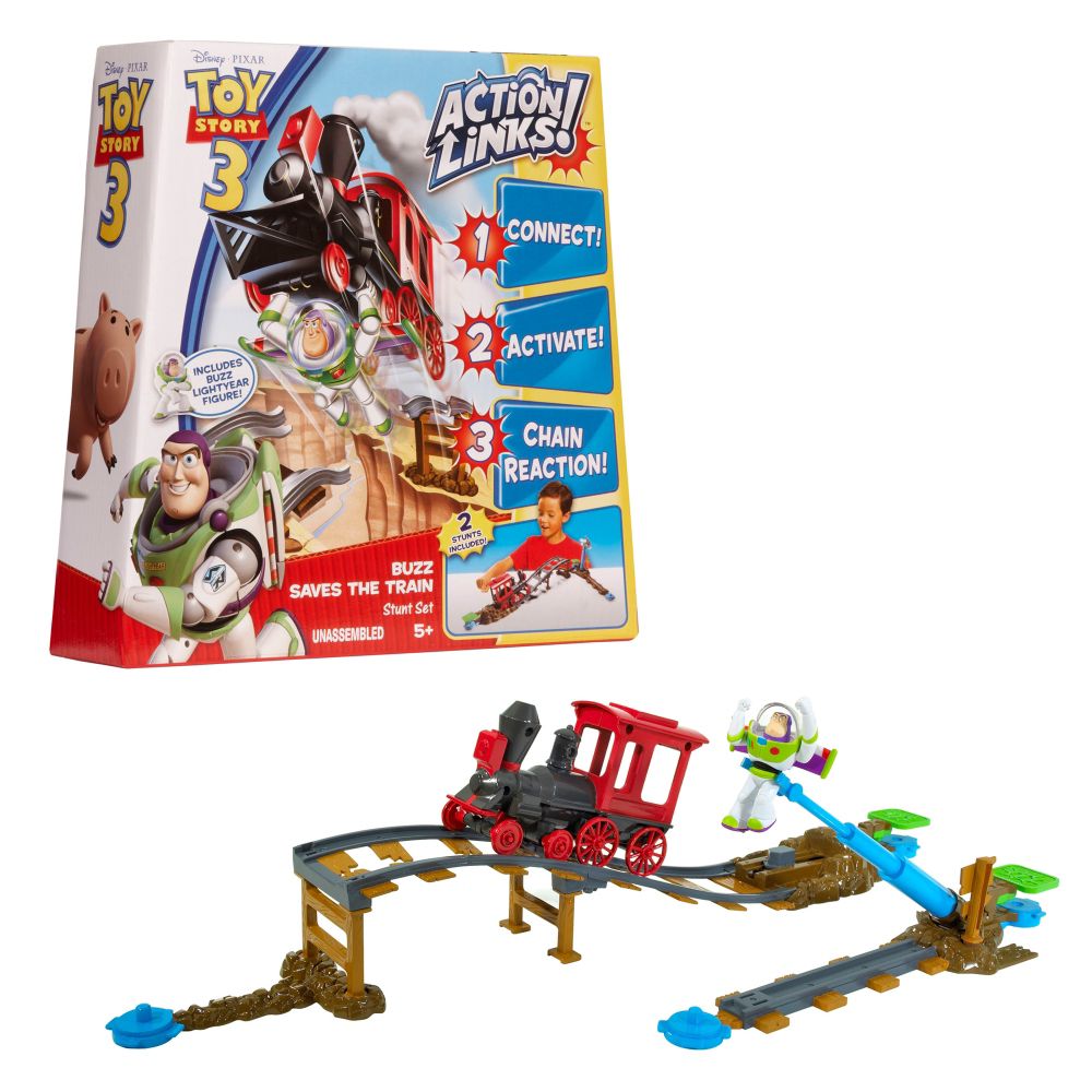Disney Toy Story 3 Action Links Buzz Saves the Train Stunt Set at Kmart.com