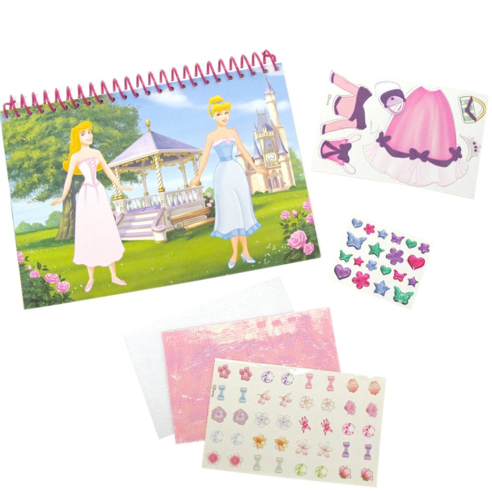Disney Princess Fashion Peel N Stick Fun Children's Toys