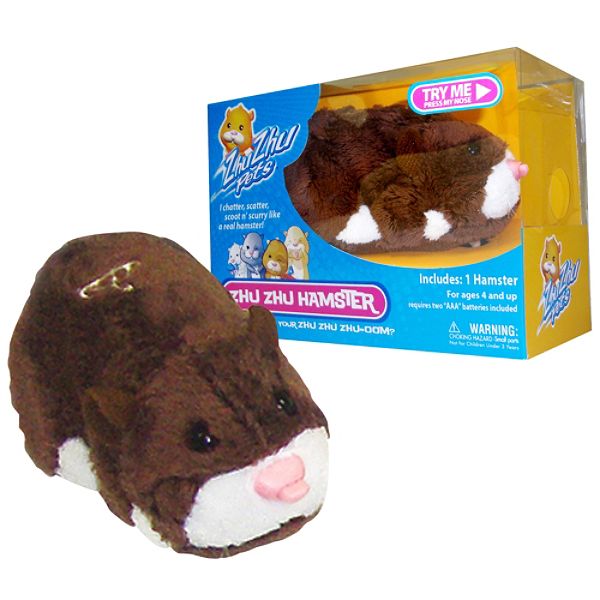 Zhu Zhu Pets Hamster Scoodles - Brown Best Price