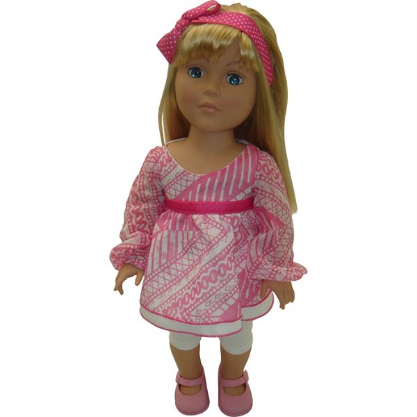 18in Blonde Doll What A Doll Jessica - Blonde 60110-a