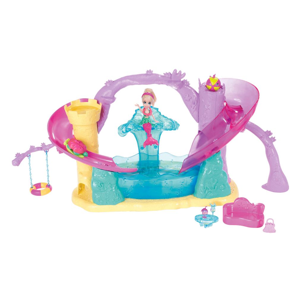 Polly Pocket Race and Splash Playset
