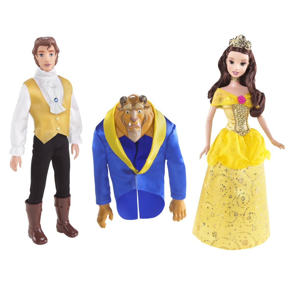 Disney Beauty and the Beast Belle and Beast Gift Set 