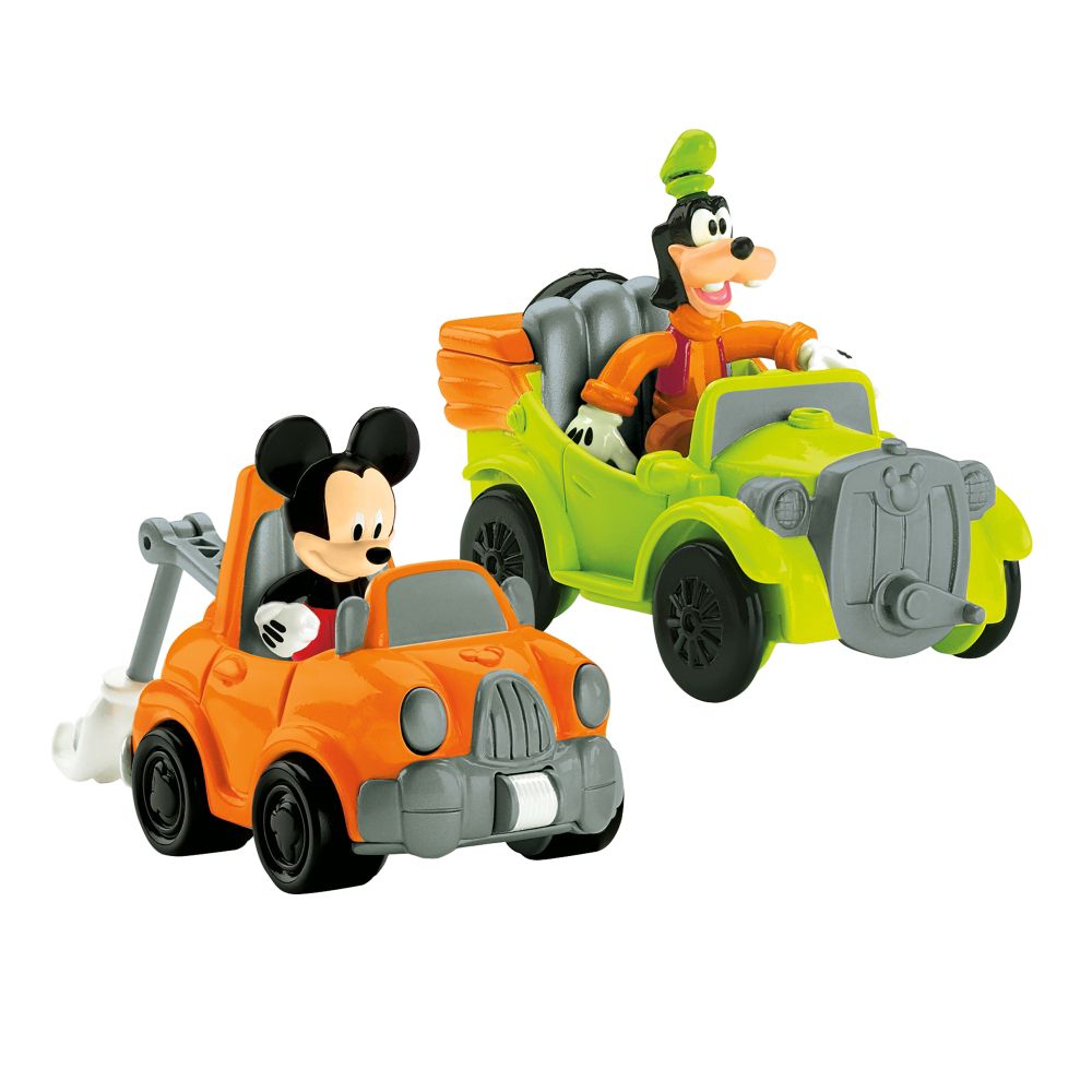 Fisher-Price Goofy's Jalopy and Mickey's Tow Truck 