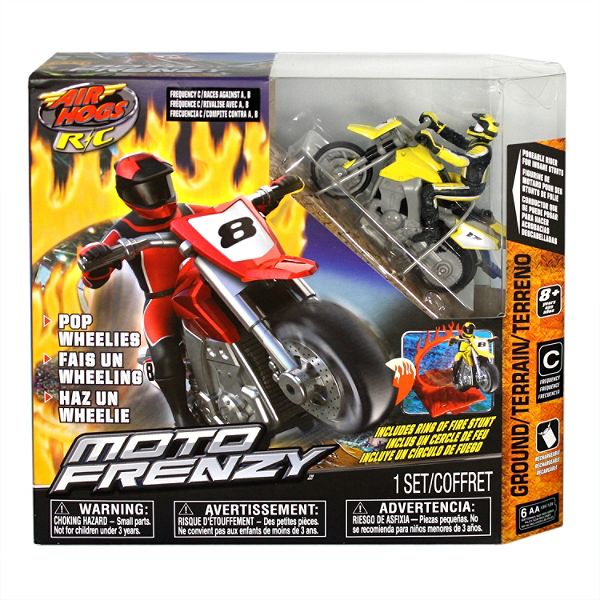 Air Hogs Xs Motors Yellow Moto Frenzy Stunt Bike