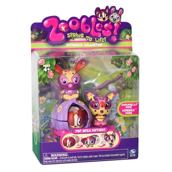 Zoobles Dog 19 and Bunny 20 + Happitats (styles And Colors Vary) Best Price