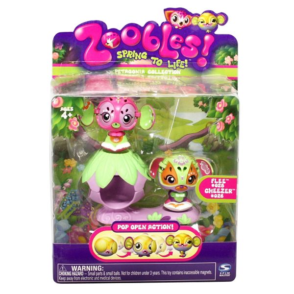 Zoobles Cat 25 and Mouse 26 + Happitats (styles And Colors Vary) Best Price