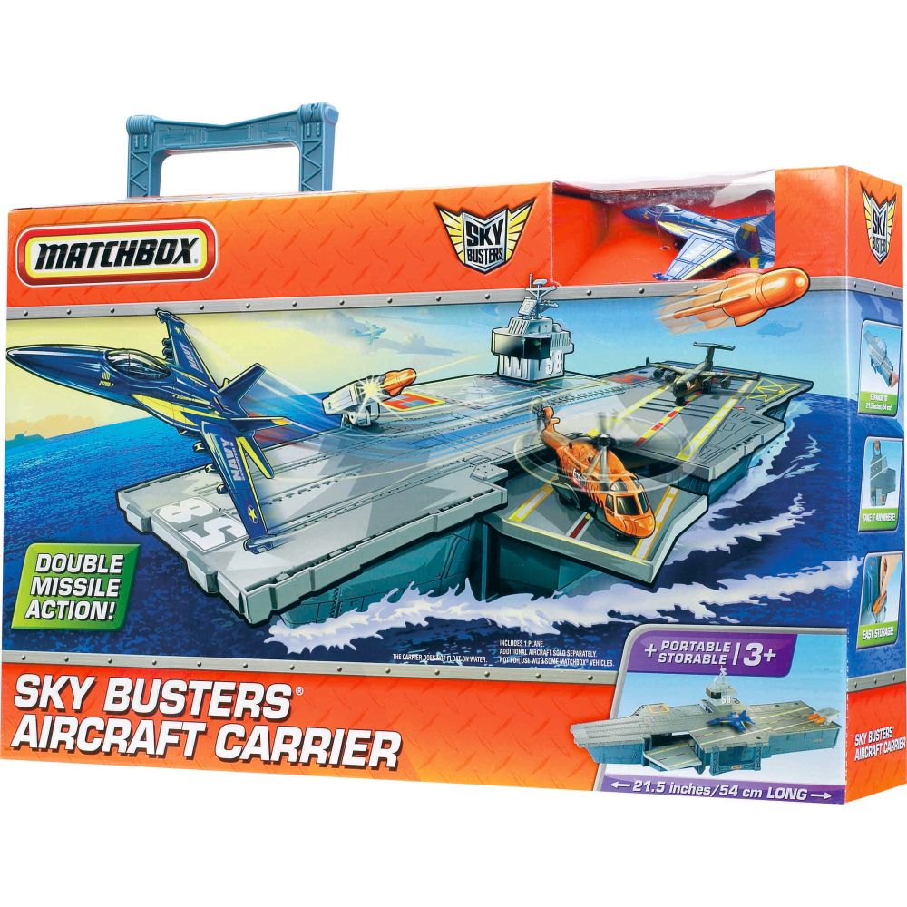 Matchbox Sky Busters Aircraft Carrier by 