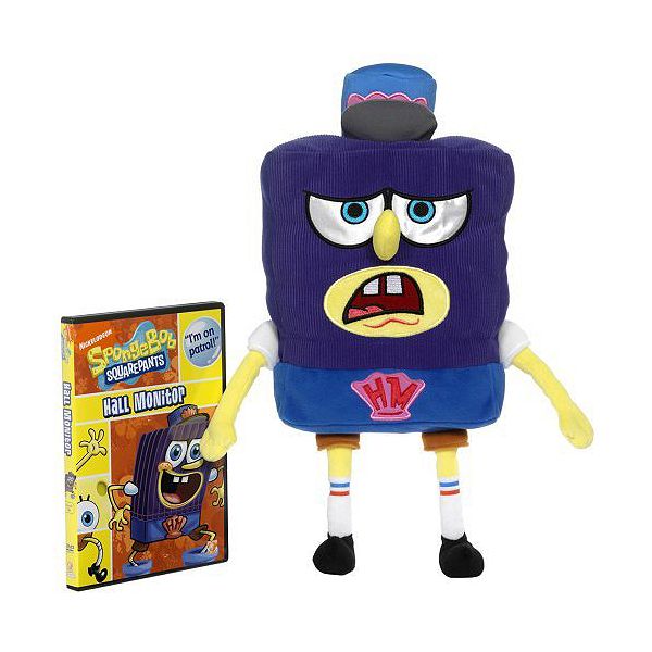 Nickelodeon Spongebob Character Plush With Dvd