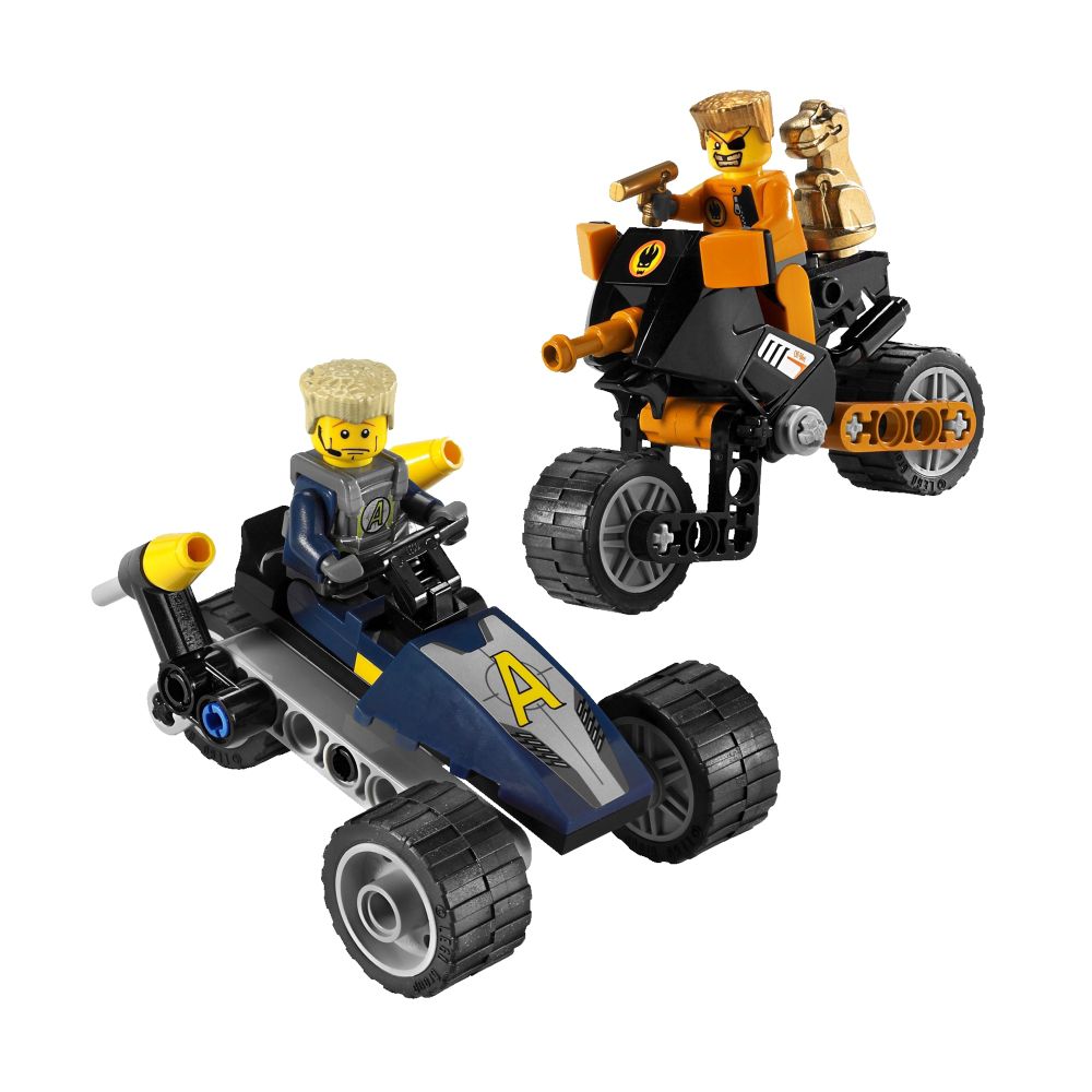 LEGO Agents Gold Tooth's Getaway 8967