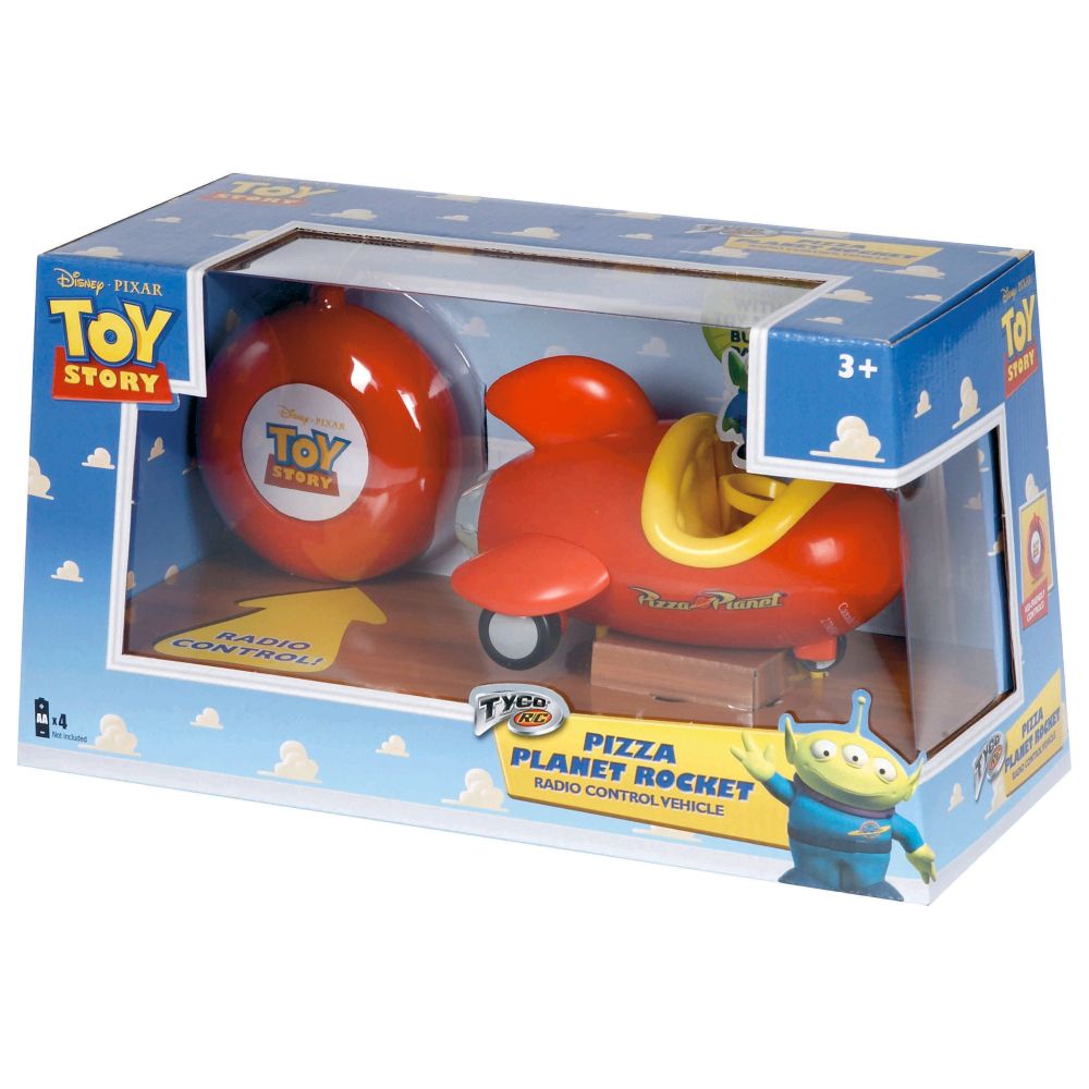 Disney Toy Story 3 Pizza Planet Rocket R/C Radio Control Vehicle