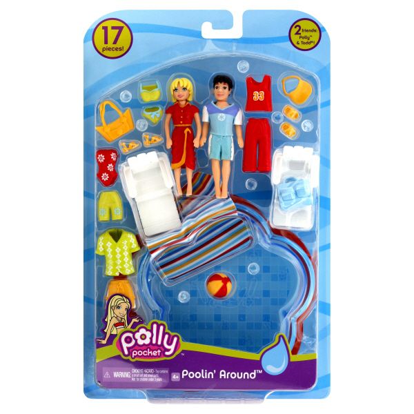 Polly Pocket Poolin' Around, 17 pieces at Sears.com