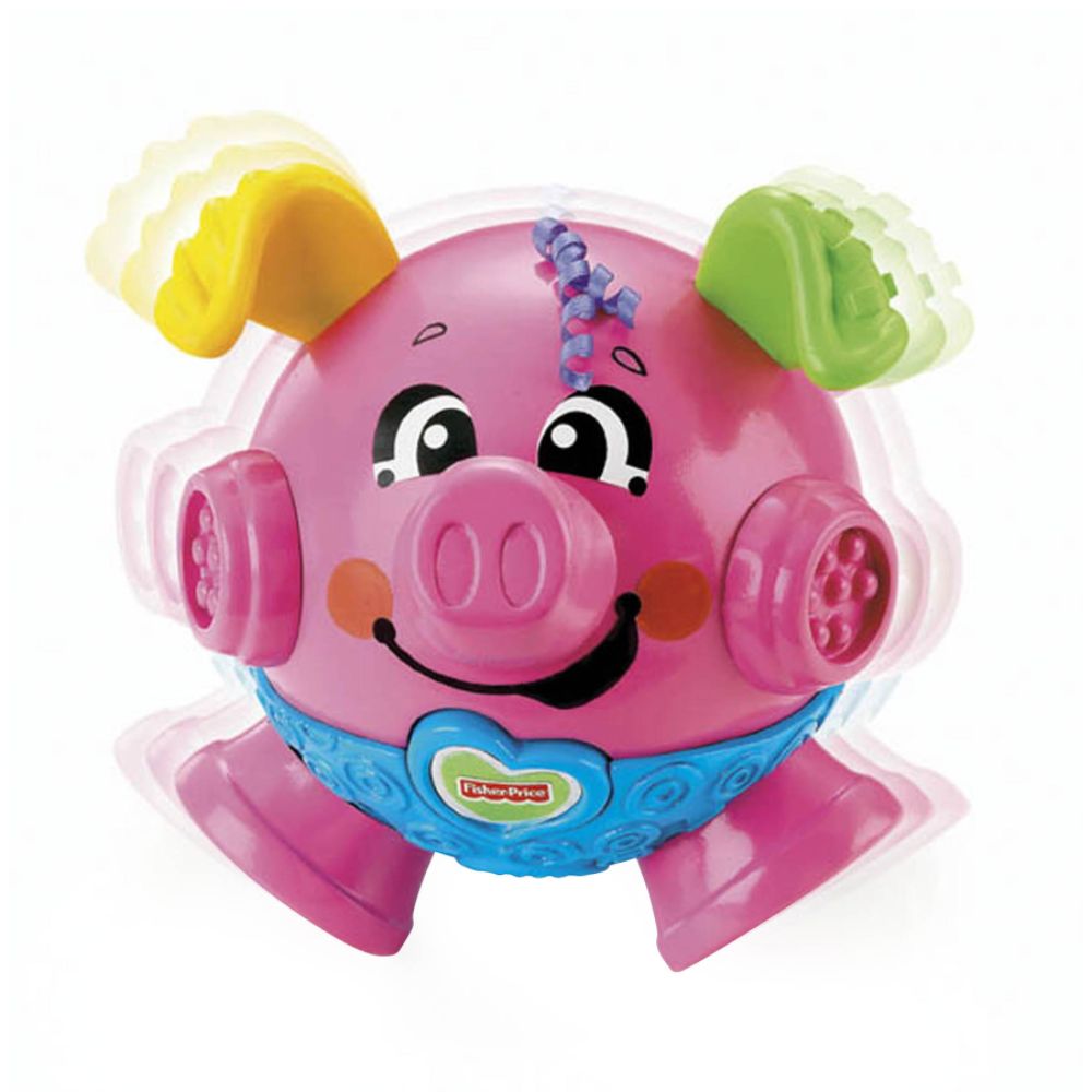 Fisher-Price Brilliant Basics Bounce & Giggle Pig