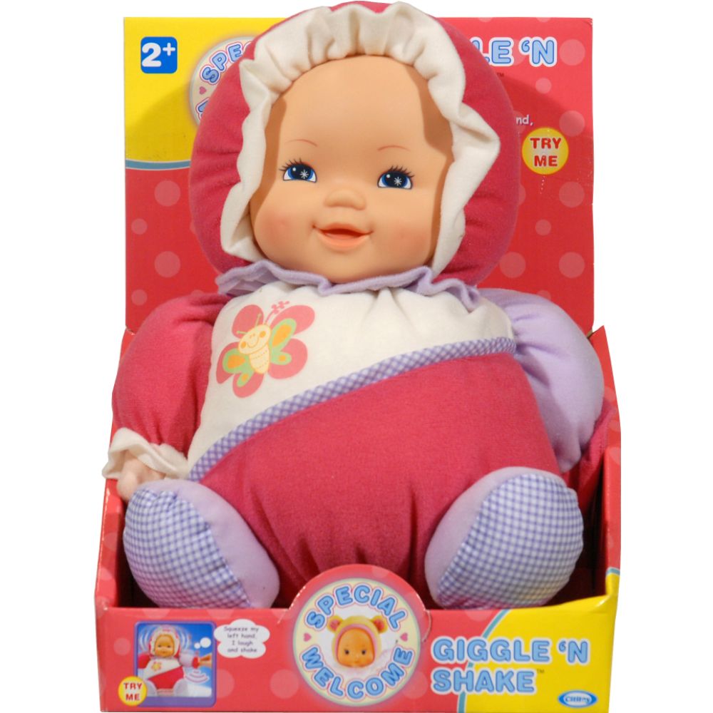 Citi Toys Soft Giggle N Shake Doll