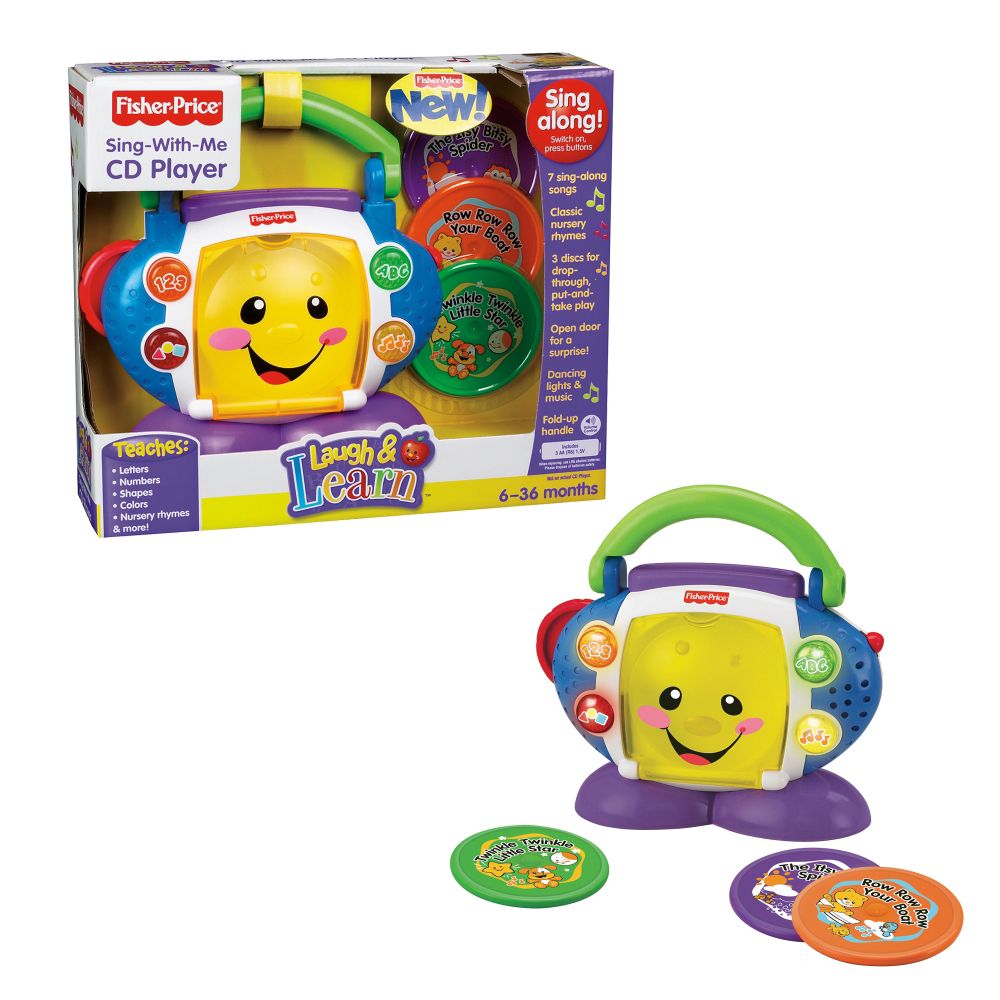 Fisher-Price Laugh & Learn  Sing-With-Me CD Player at Kmart.com