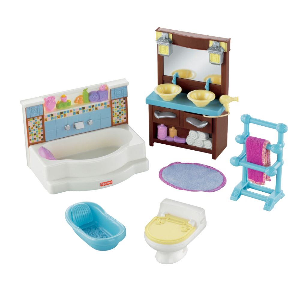 Fisher-Price Loving Family Deluxe Bathroom at Kmart.com