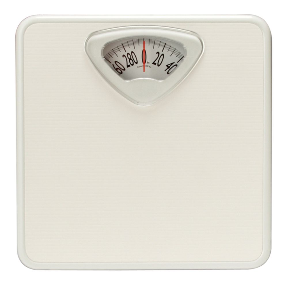 Taylor Scales Analog Bath Scale - White