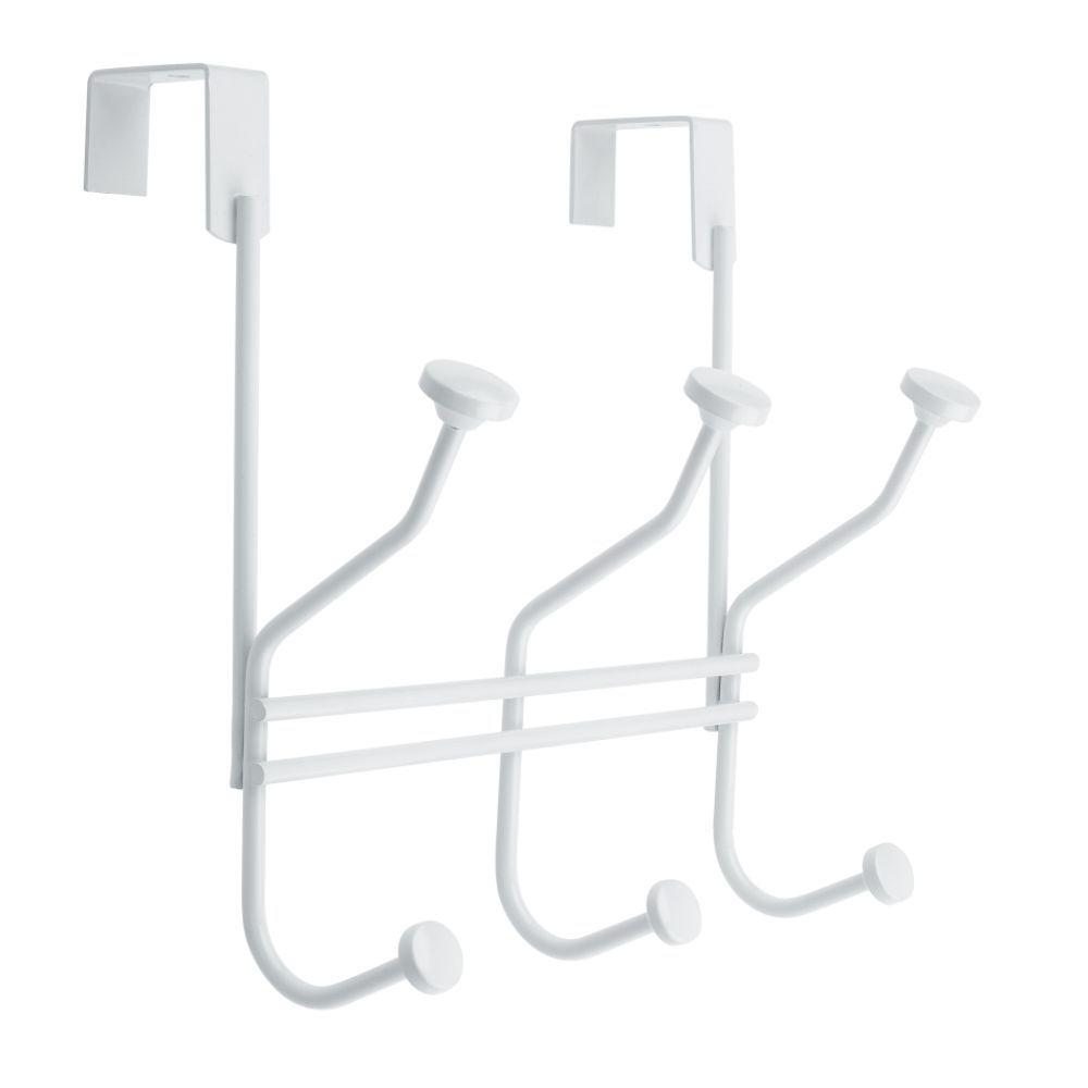 Bulldog Over the Door Hook -White